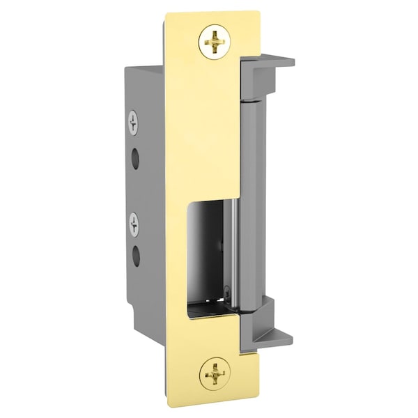 Grade 1 Electric Strike, Fail Safe/Fail Secure, 12/24 VDC, Low Profile, Fire Rated, Latchbolt Monito